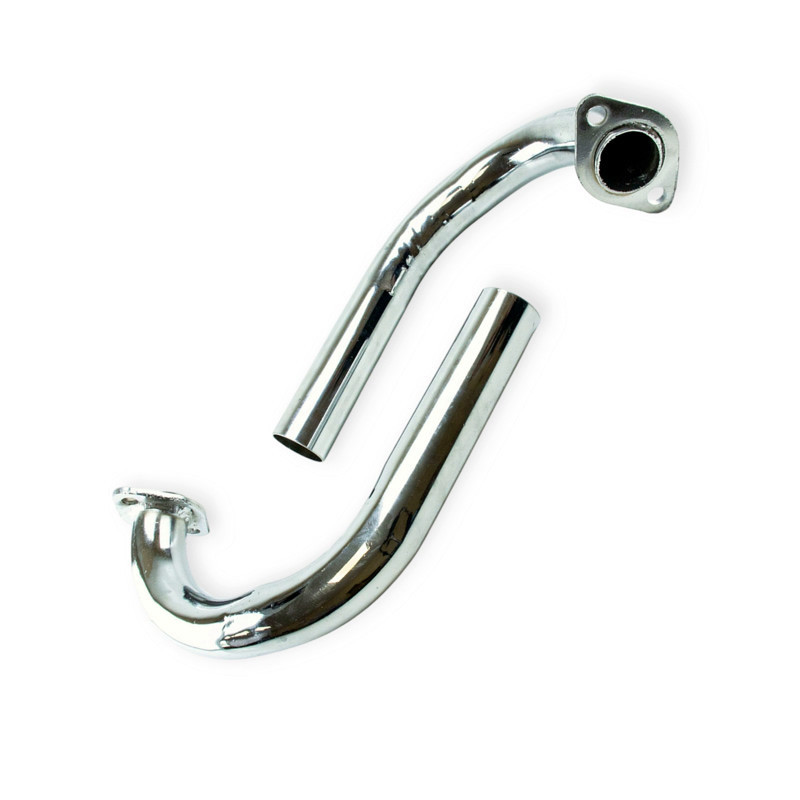 Коліно мотоцикл Іж Юпітер (пара) глушника Мукачево - фото 1