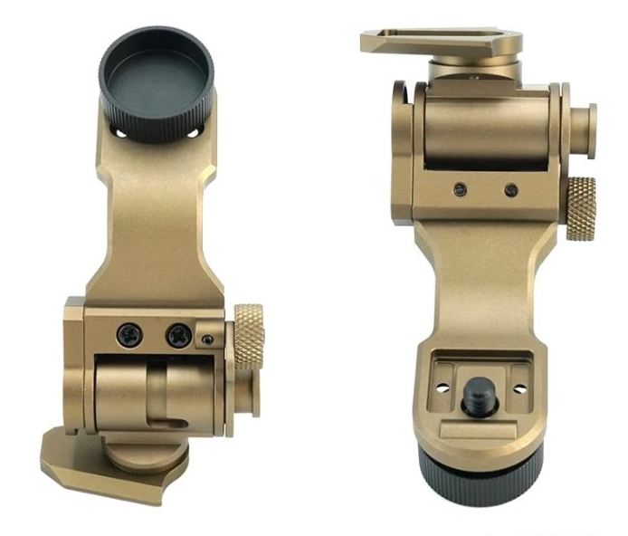 Комплект креплений Sotac NVG Wilcox L4G24 + J-Arm (металл) для прибора ночного видения PVS-14 на шлем Койот Винница - изображение 7