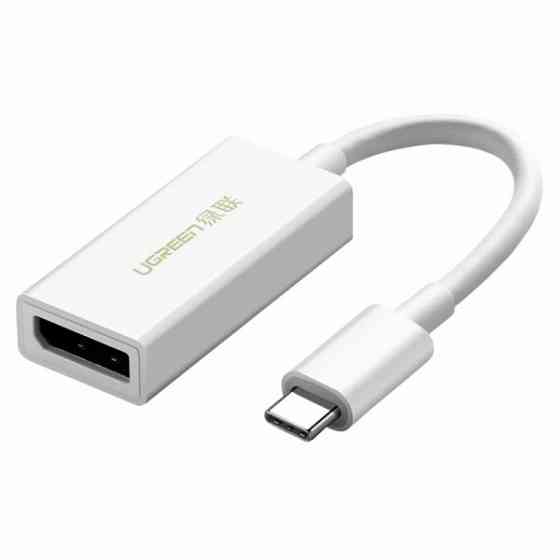 Перехідник USB-C to DisplayPort Adapter MM130 UGREEN Білий (40372) Киев