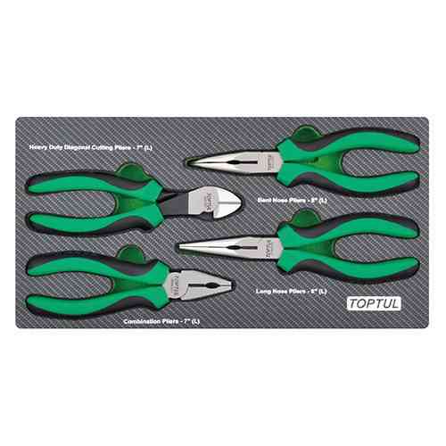 Набір пасатижів 4ед. (в ложементі) TOPTUL GEA0407 Одеса