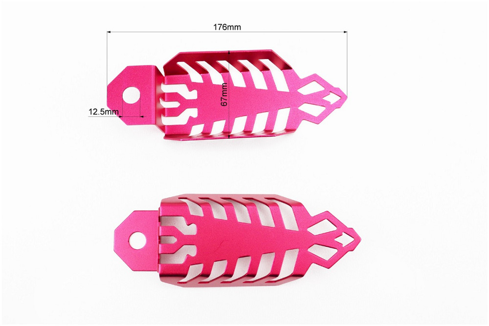 Захист заднього амортизатора універсальна TUNING, ЧЕРВОНИЙ Київ - фото 2