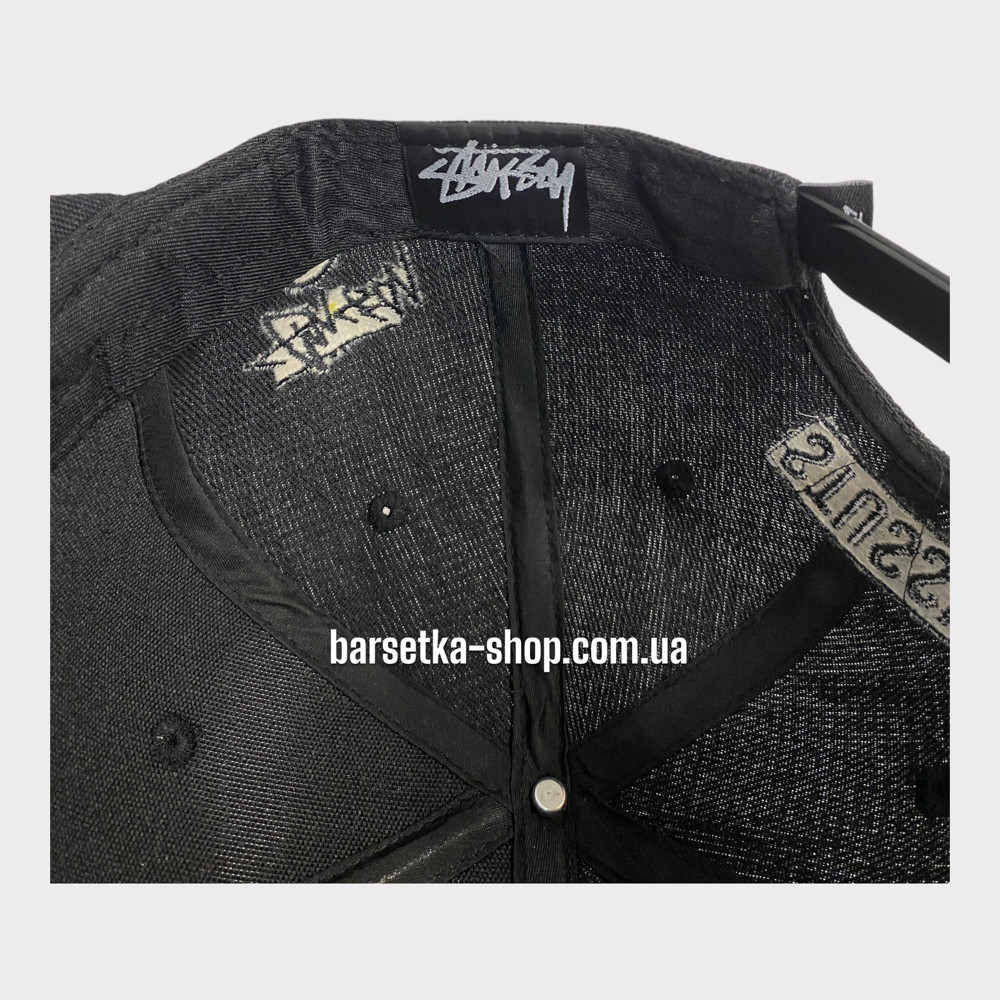 Кепка Stussy черный 52-59(р) Запорожье - изображение 6