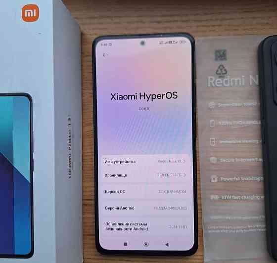 Смартфон Xiaomi redmi note 13 4g 8/256gb Black Киев