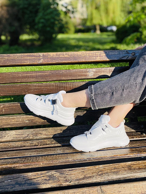 Abbi Кросівки жіночі ABBI CORI-02 білі (весна-осінь, шкіра натуральна) (3511) лише 39р.40р. Коломия - фото 7