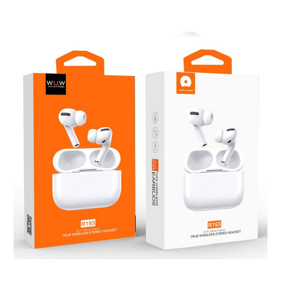 Bluetooth стерео гарнитура WUW-R193 white 6972573336418 Одеса - фото 2