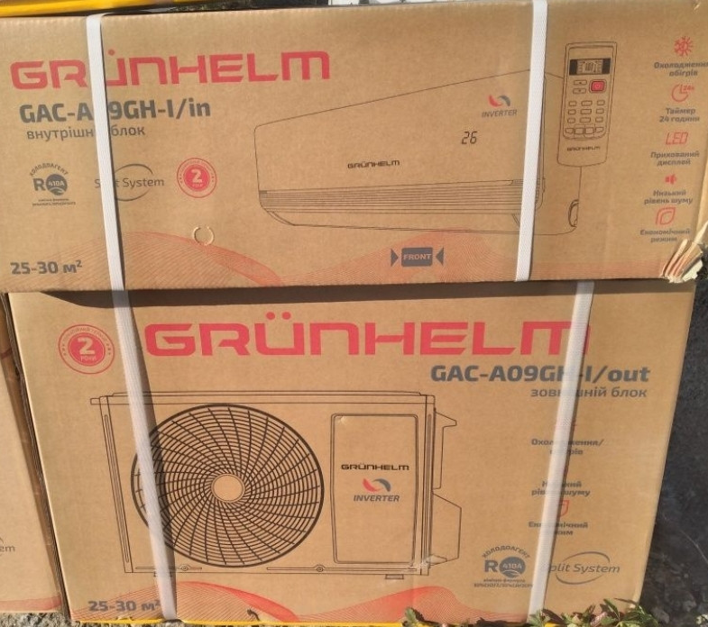 Кондиціонер Grünhelm нові. Київ - фото 2