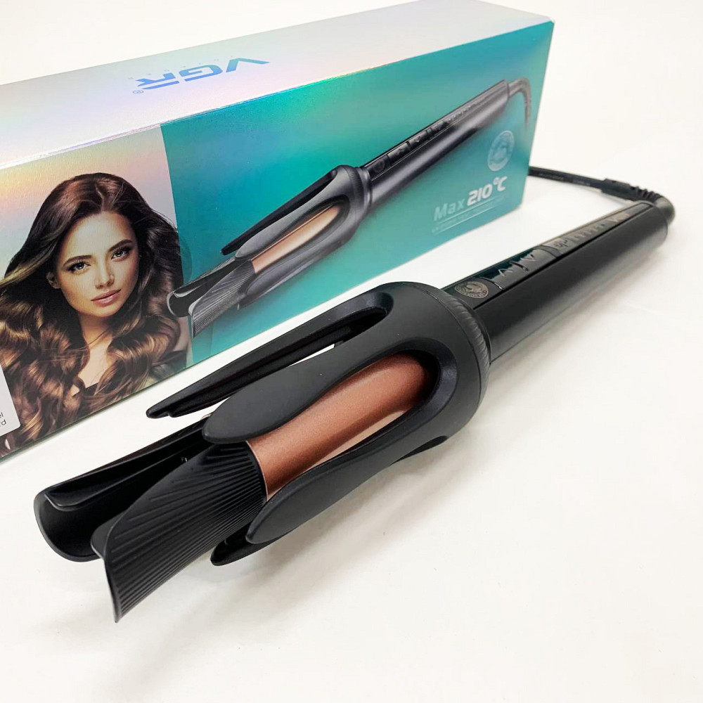 Плойка для волос хорошая VGR, Утюжок для завивки волос Современные щипцы завивки CU-65 Львов - изображение 1