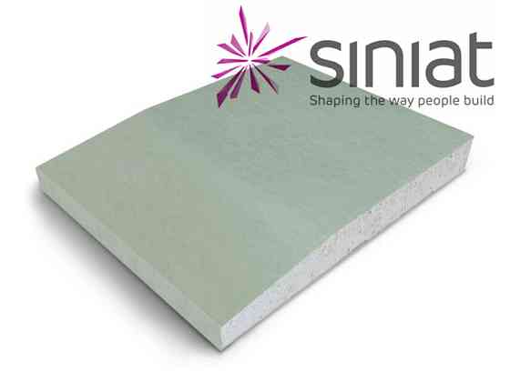 Гіпсокартон вологостійкий NIDA Siniat 12.5*1200*2500 мм (1м²) Киев