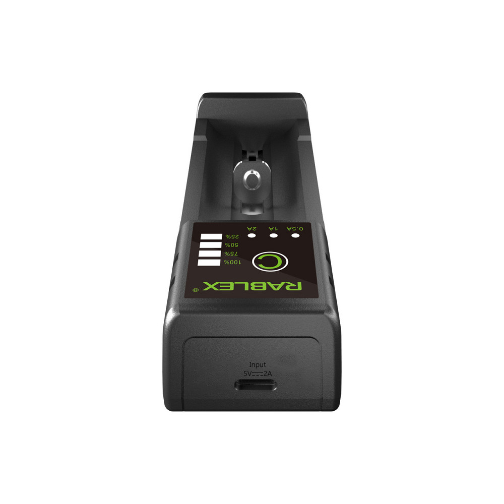 Зарядний пристрій Rablex RB401 1x18650 та ін. / від USB / Дніпро - фото 2