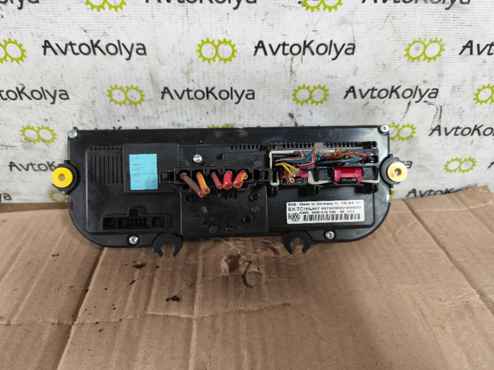 Блок керування клімат контролем VW T5 2010-2015 (7E5907047AH) Ковель - изображение 2