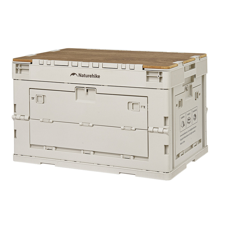 Складной контейнер Naturehike CNK2450XB020, 52 л, бежево-серый Киев - изображение 1