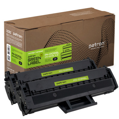 Картридж Patron SAMSUNG MLT-D101S (ML-2160) GREEN Label (DUAL PACK) (PN-D101DGL) Винница - изображение 1