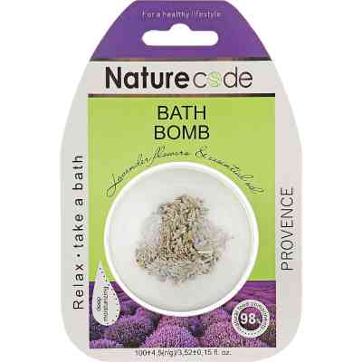 Бомбочка для ванны Nature Code Provence 100 г (4820205302619) Винница