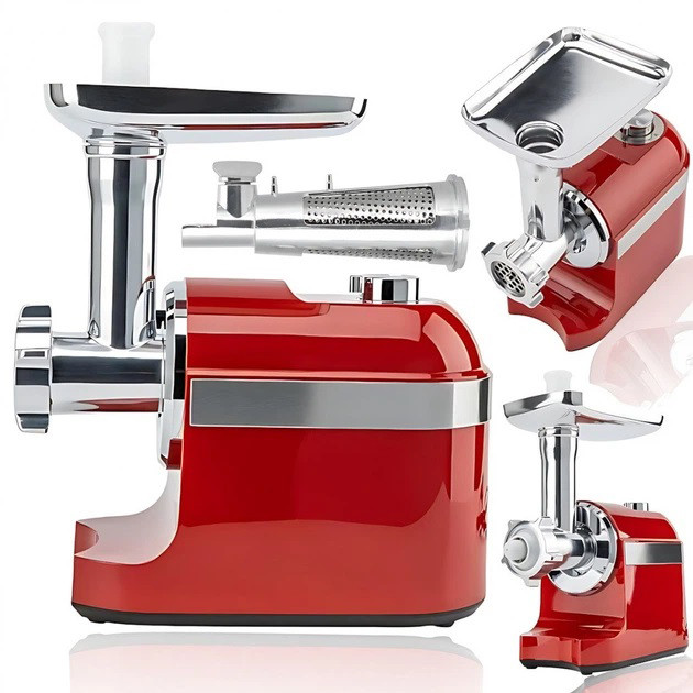 Електром'ясорубка соковижималка для томатів, М'ясорубка з функцією подрібнення м'яса JD-95 Івано-Франківськ - фото 1