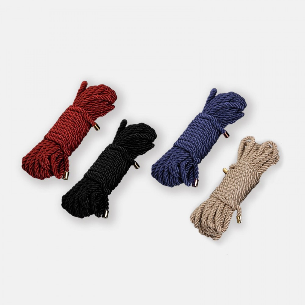 Веревка для бондажа UPKO Restraint Bondage Rope, черная, 10 м Sex Aura Киев - изображение 2