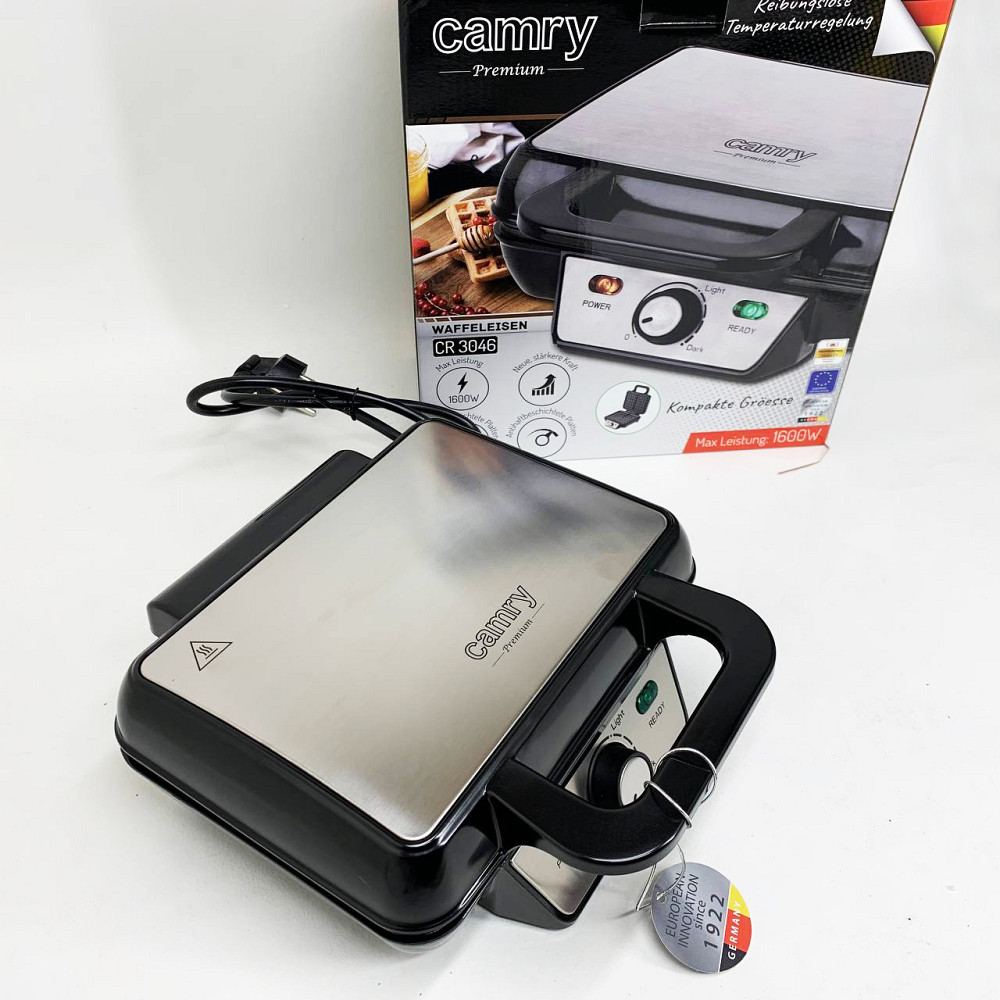 Вафельница Camry CR 3046 1600Вт IB-16 Львов - изображение 11