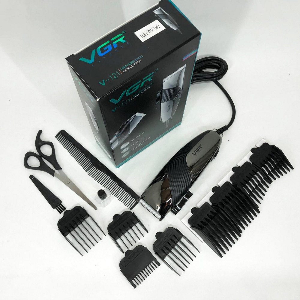 Профессиональная машинка для волос VGR, Электрическая машинка триммер для волос и бороды TA-82 Львов - изображение 1