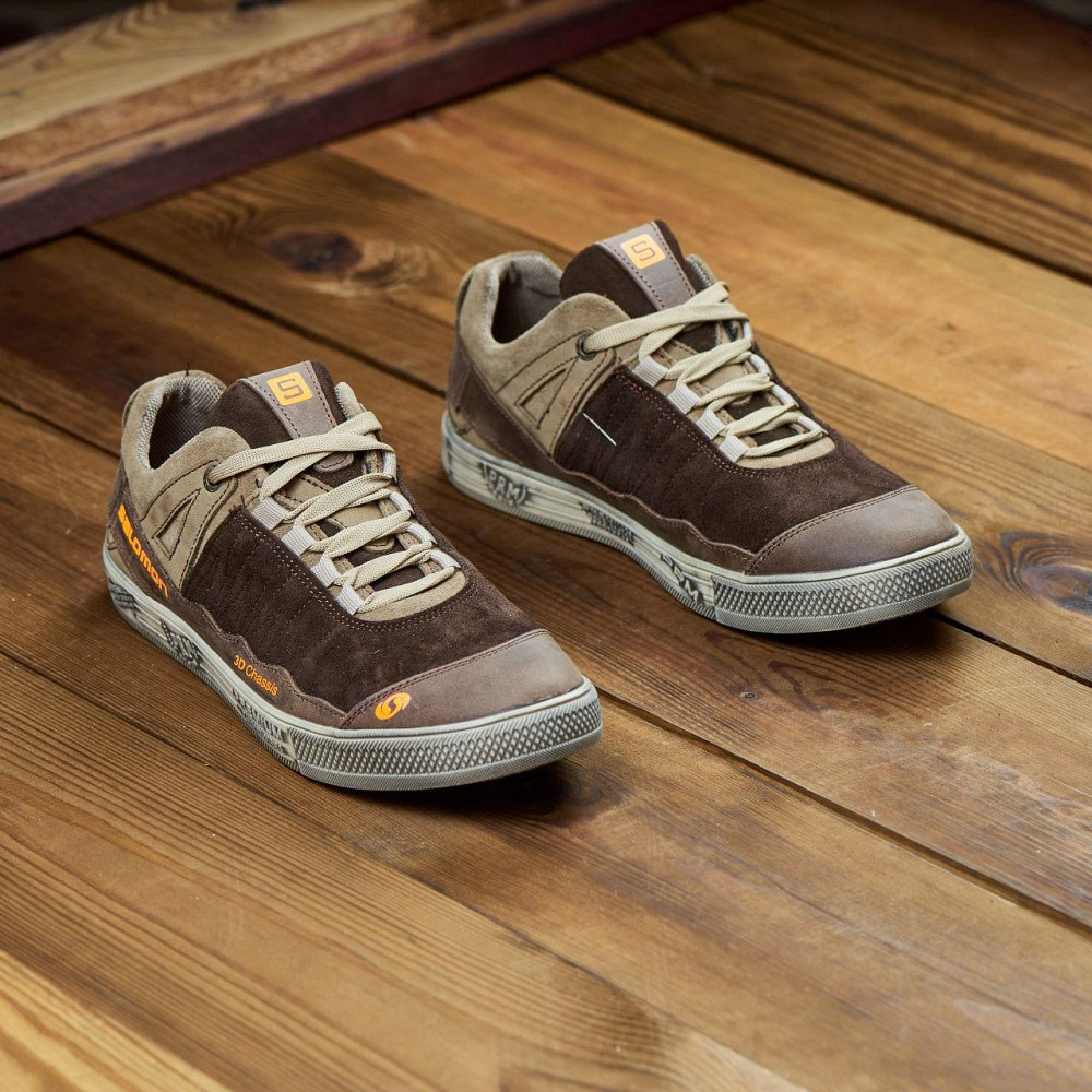 Чоловічі якісні шкіряні кросівки 381-кор Харьков - изображение 10