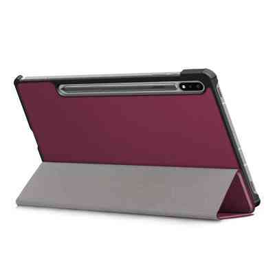 Чехол для планшета BeCover Smart Case Samsung Galaxy Tab S7 (SM-T875)/S8 (SM-X700/SM-X706) Red Wine (705224) Винница