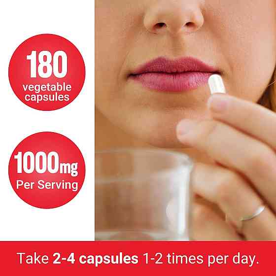 Безводный бетаин Force Factor TMG Betaine 180 капсул Луцк