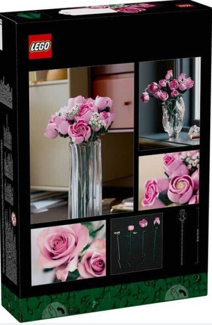 Конструктор LEGO 10374 Букет рожевих троянд (789 Деталей) Киев - изображение 1