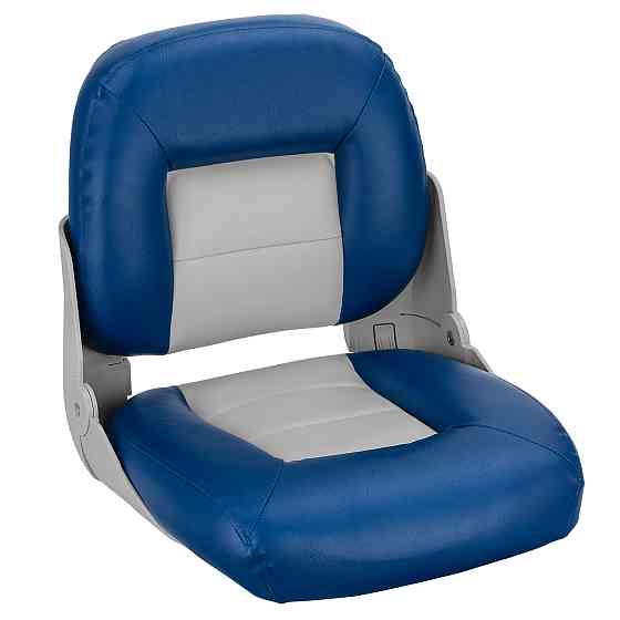 Сидіння складане Cruistyle низька спинка 75114GB сіро/синє Черкаси