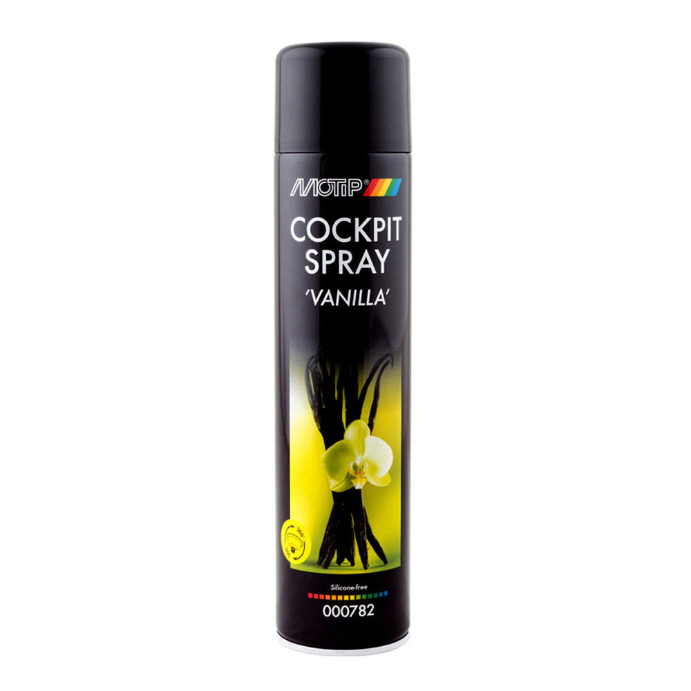 MOTIP Black Line Dashboard Cleaner 600 мл — очищувач панелі приладів напівматовий Ваніль 000782 Ковель - фото 1