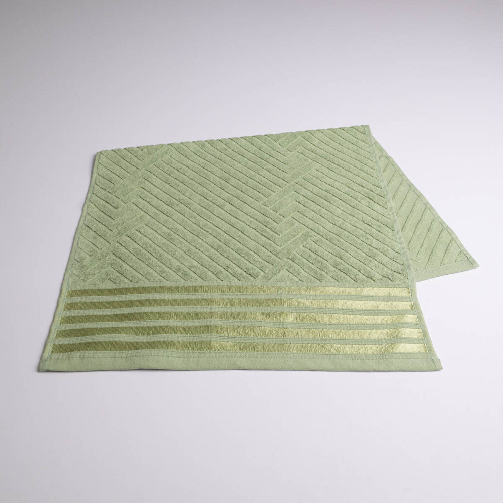 Набор махровых полотенец SOFT 3шт GM Textile 50х90см, 50х90см, 70х140см 500г/м2 (Мятный) Сумы - изображение 7