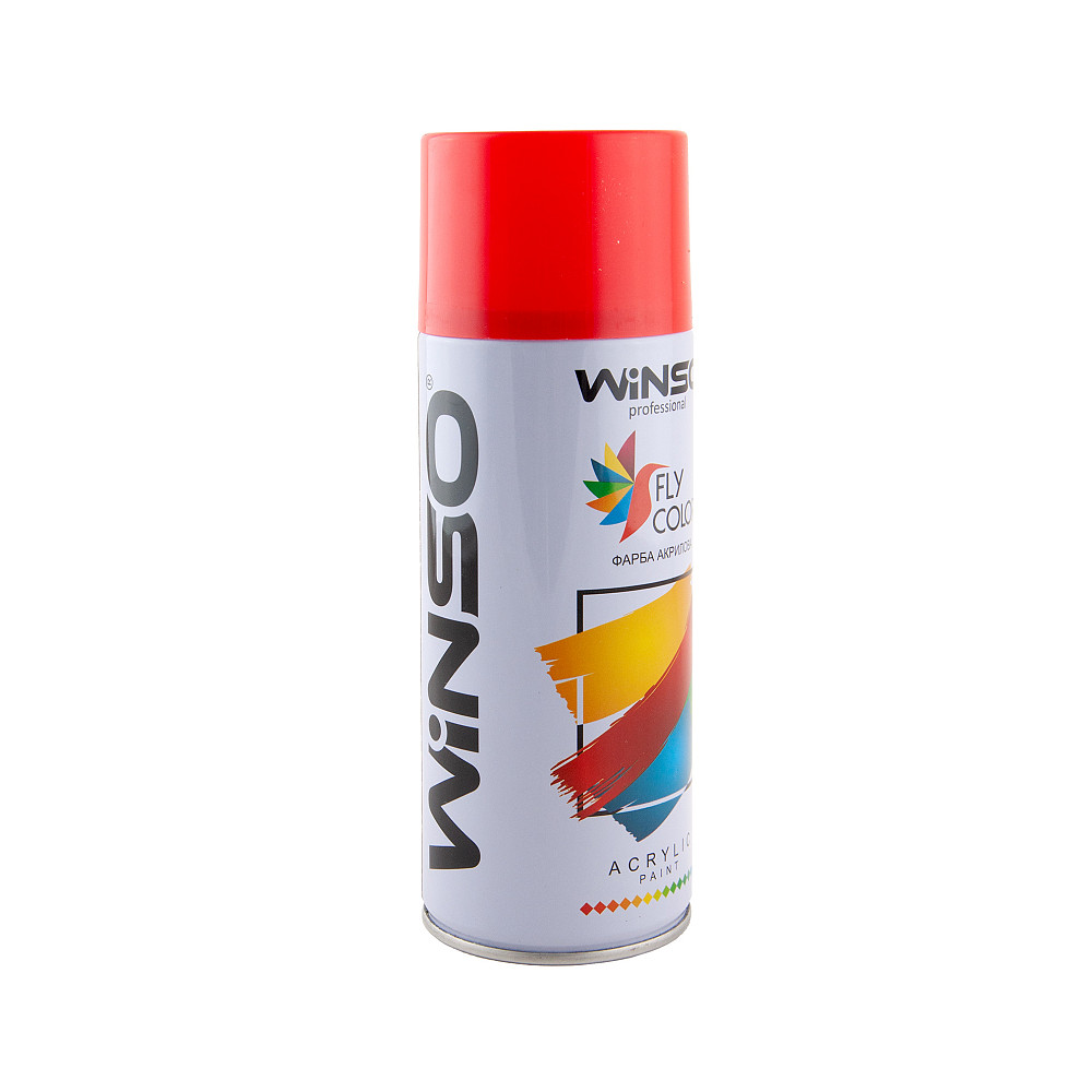 Фарба акрилова Winso Spray Червоний 450мл Львів - фото 2