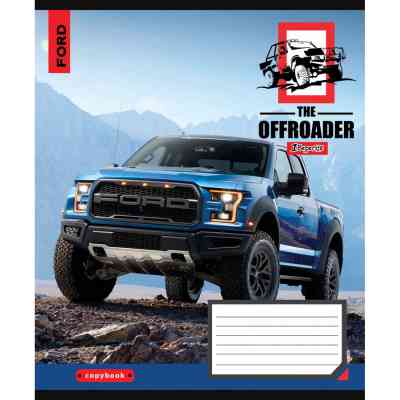 Тетрадь 1 вересня А5 The offroader 48 листов, линия (766453) Винница