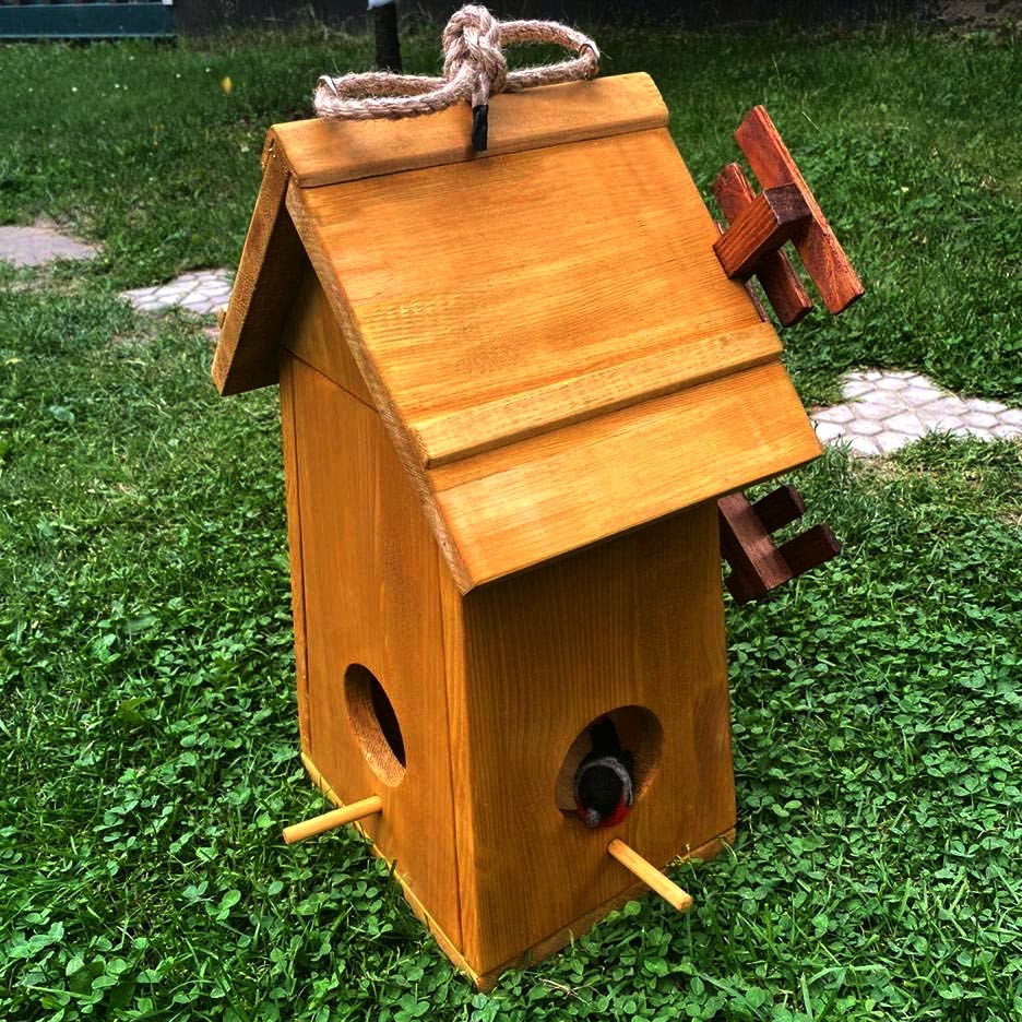 Годівниця для птахів "Каспійка" сієна Миколаїв - фото 2