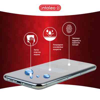 Стекло защитное Intaleo Full Glue Realme V20 Black (1283126559440) Винница