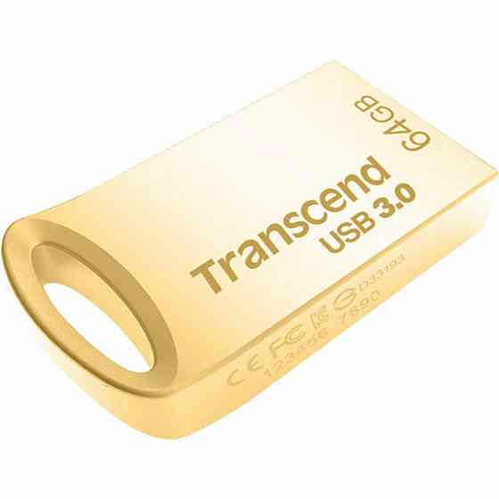 Flash Transcend USB 3.0 JetFlash 710 64Gb Gold Киев