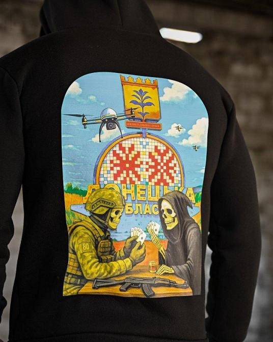 Милитари худи на флисе GENESIS Донецкая область ПП8066 Одесса - изображение 4