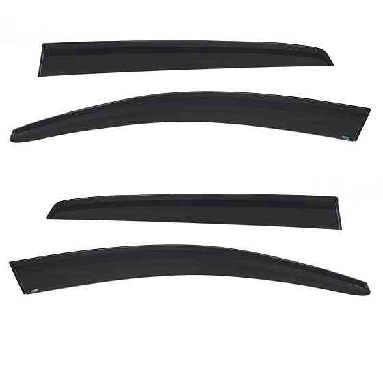 Дефлекторы окон (ветровики) Peugeot 307/308 2000-2014, 4шт, SunPlex, седан, на скотче Киев