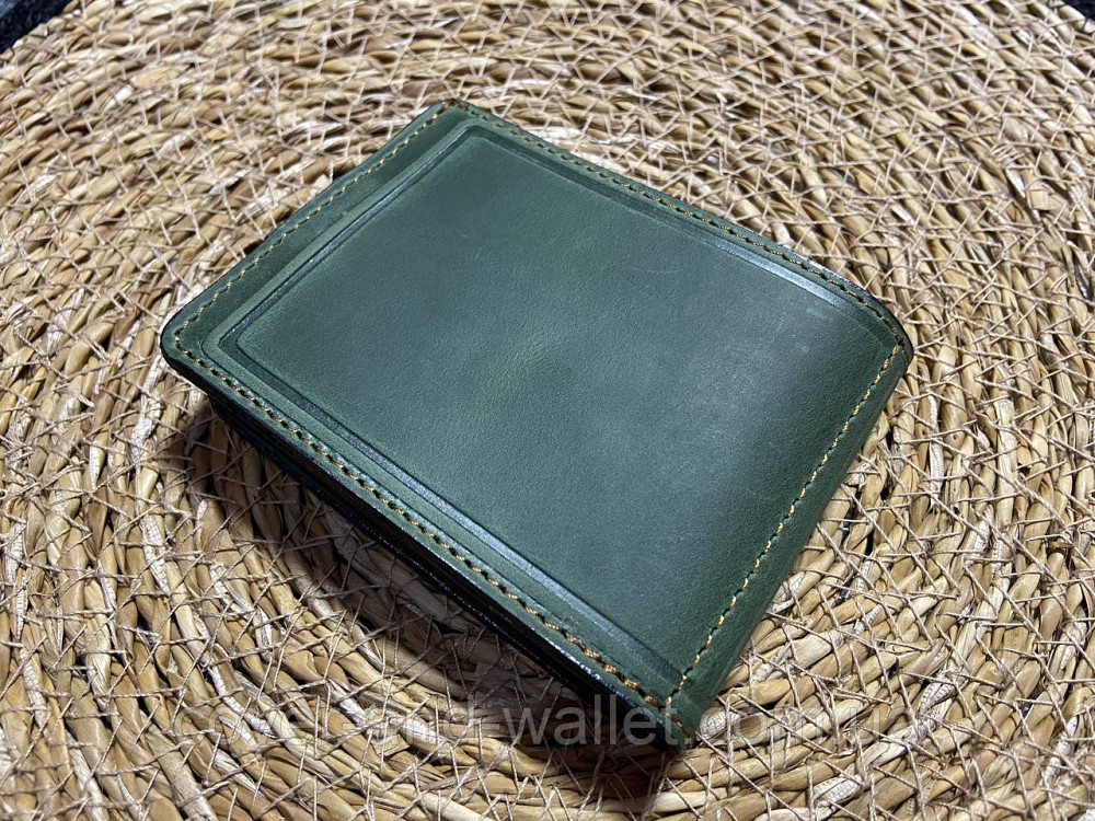 Шкіряна обкладинка портмоне на кнопці Інвалід війни P-Leather Київ - фото 7