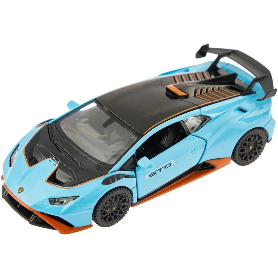 Дитяча автомодель "Lamborghini Huracan STO" Rastar 64300 блакитний, масштаб 1:32 Вінниця - фото 1