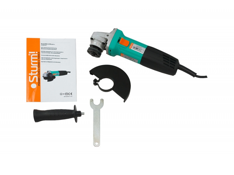 Кутова шліфувальна машина Sturm AG9012T (читувати опис) Рівне - фото 2
