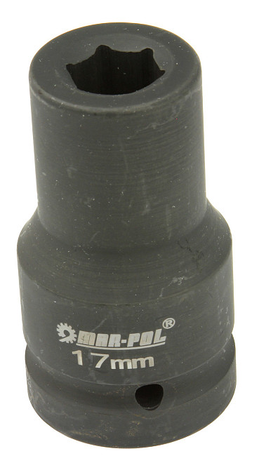 Набор ударных торцевых головок 10 элементов 17-41 мм с кейсом Mar-Pol (M58261) Нововолынск - изображение 8