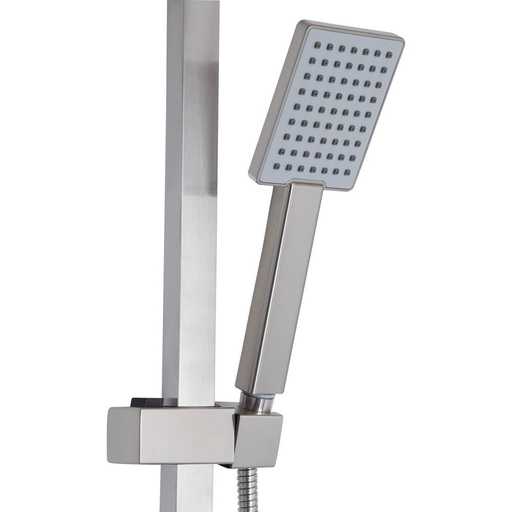 Душова система універсальна Lidz Kubis 1033 на три споживачі (з виливом) (k35) LDKUB1033NKS46110 Nickel Київ - фото 6