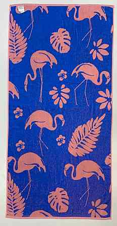 Дитячий рушник Ideal Textile Фламінго рожевий 70х140 см (56860797) Чернівці