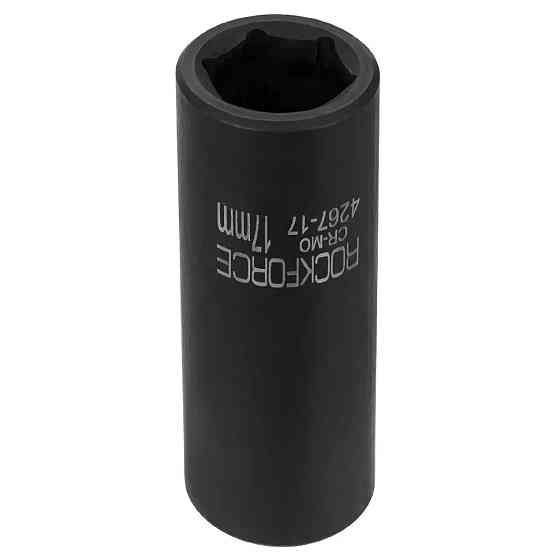 Головка 1/2" 17 мм 6-гранна ударна двостороння ROCKFORCE RF-4267-17 Одеса
