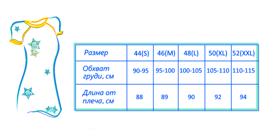 Нічна сорочка для майбутніх і годуючих мам на кнопках 100% бавовна 52 BST Сірий 1 3305-3 Кривий Ріг
