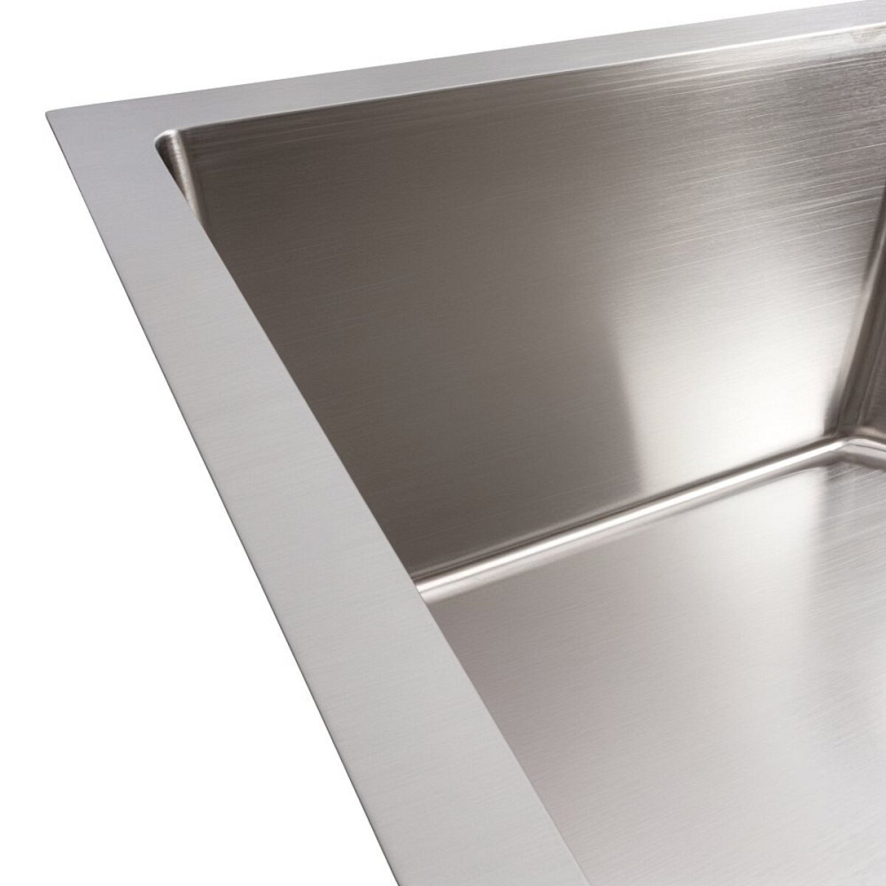 Кухонна мийка VALESO Handmade 65х43 нержавійка (3,0/0,8) Коломыя - изображение 4