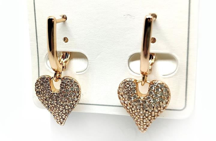 Серьги женские оригинальные Сердце Киев - изображение 1