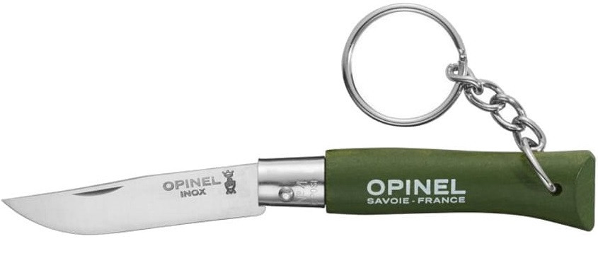 Універсальний Складаний Ніж - брелок Opinel No.4 "Origins brelok Khaki" (002054) Нержавіюча сталь Нововолинськ - фото 4