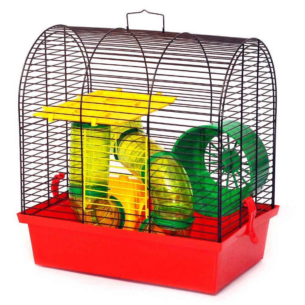 Клітка для гризунів Бунгало 2 Люкс металева з аксесуарами (33.5 х 23 х 36.5 см), Лорі Вінниця - фото 3