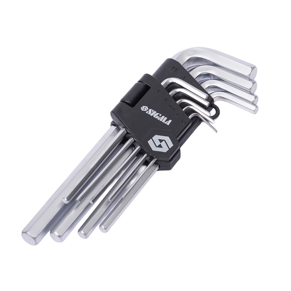 Ключи шестигранные 9шт 1.5-10мм CrV (средние) SIGMA (4022021) Киев - изображение 1