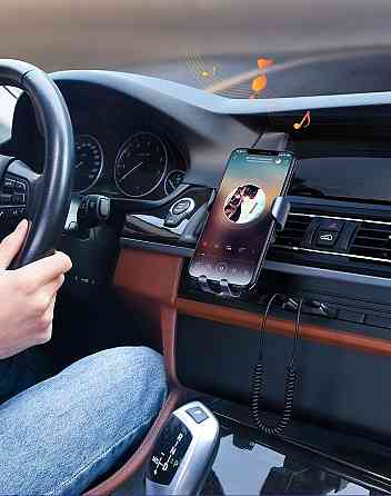 Адаптер Bluetooth 5.0 Aux with mic CM309 UGREEN Black Вінниця