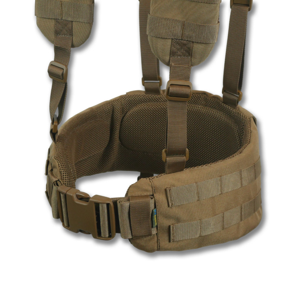 РПС Kiborg R-1 GEN.2 (S) Coyote. Ремінно плечова система, розвантажувальна система, РПС розгрузка хакі, койот Київ - фото 10